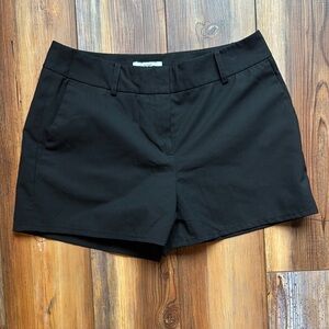 Loft Ann Black Shorts 2 Petite